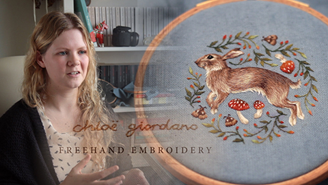 Chloe Giordano: Freehand Embroidery